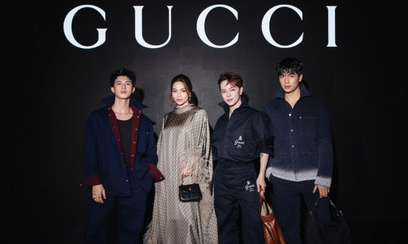 Hồ Ngọc Hà và dàn sao Việt trải nghiệm phim độc bản Tiger của Gucci 