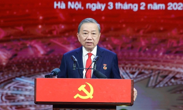 Phát biểu của Tổng Bí thư Tô Lâm tại Lễ tuyên dương Bí thư chi bộ xuất sắc và trao Giải Búa liềm Vàng lần thứ X
