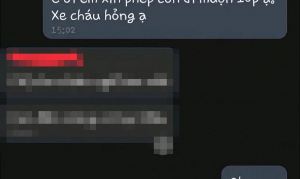 Tin nhắn của một cô giáo trong nhóm chat chung đang gây tranh cãi gay gắt, phụ huynh đọc mà thấy 'hơi bị thiếu tôn trọng'