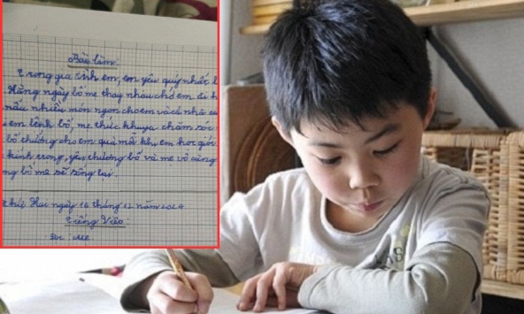 Bài văn đang cảm động thành... 'cảm lạnh' vì câu cuối: Cha mẹ biết được cha mẹ sợ đấy!