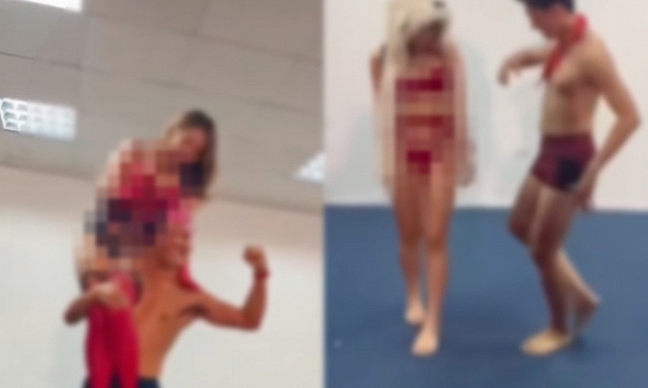 Cho nhân viên mặc nội y, đi catwalk ở văn phòng: Đại diện công ty lên tiếng