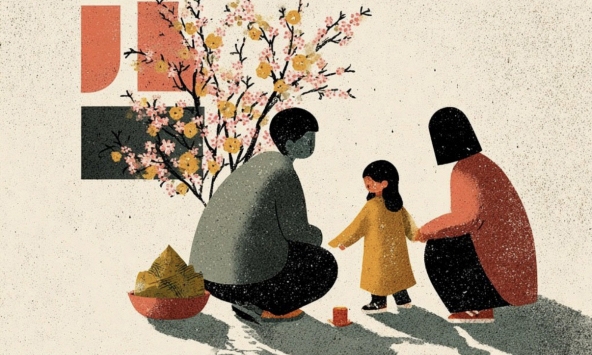 Năm nay, hai vợ chồng tôi không có thưởng Tết