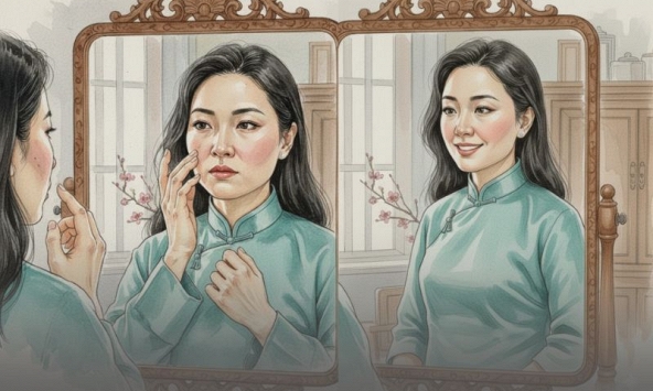 Tết này, tôi sợ soi gương hơn sợ việc nhà: Áp lực đến từ chiếc gương soi và khóe miệng của người khác