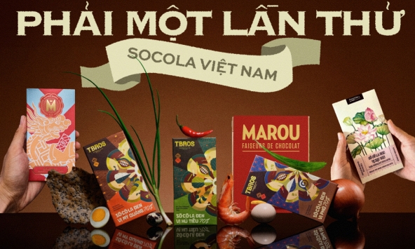 'Xin lỗi nước Bỉ, nhưng Socola Việt ngon hơn nhiều'