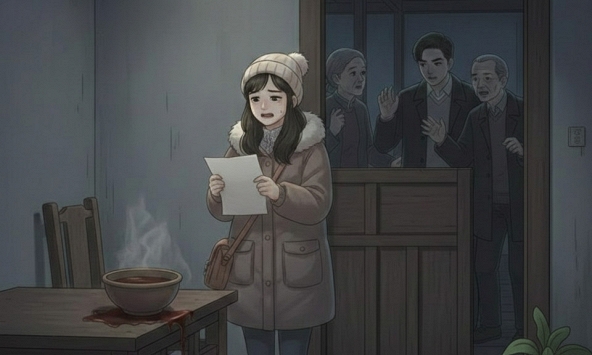 Tết đầu tiên tôi về nhà bạn trai, sau bữa cơm vui vẻ cô hàng xóm lén lút đưa tôi mẩu giấy: 'Chạy ngay đi, đừng cố tìm hiểu'