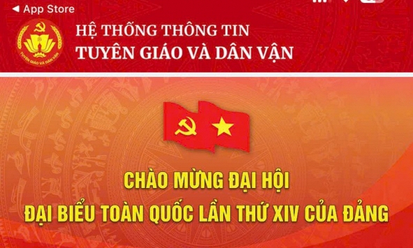 Ứng dụng Tuyên giáo và Dân vận: Nền tảng thông tin chính thống của Đảng trên không gian số