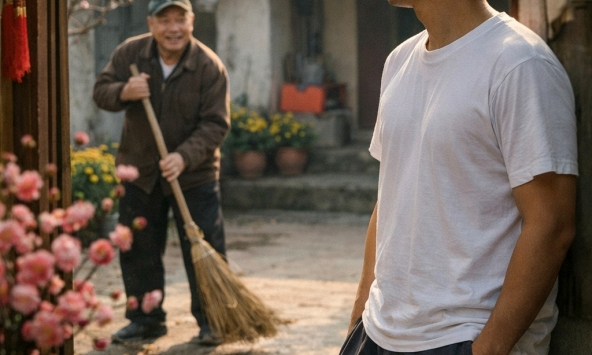 Sáng mùng 1, vừa ra sân đã nghe lời chúc 'chối tai' từ bác họ bên nhà: Cái kết sau đó!