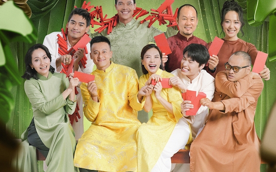 Đoàn phim Tài đón tết con ngựa với thông điệp 'Mã đáo thành công'
