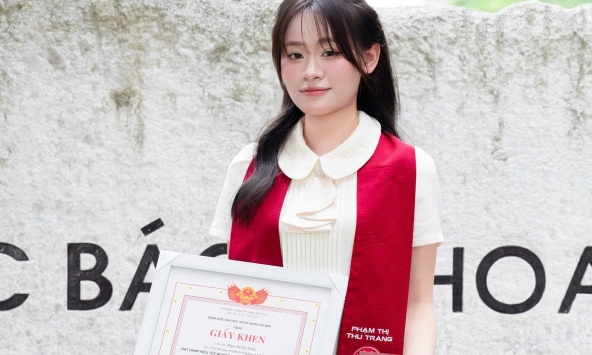 Phạm Thu Trang – Từ giảng đường Bách khoa đến khát vọng chinh phục khoa học