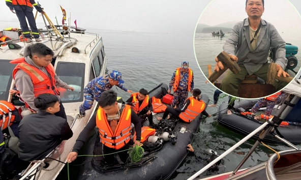 Ám ảnh tiếng va chạm xé toạc màn đêm, người đàn ông lao ra hồ Thác Bà cứu 6 người vụ lật tàu sau tiếng kêu cứu “Ối giời ơi…”