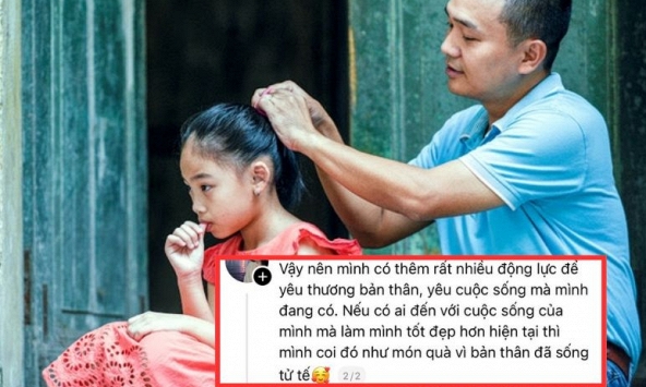 Lời dặn con thấm thía gây chú ý đầu năm 2026: “Bố bị dị tật ở mắt nhưng bố chưa bao giờ để con bố phải khổ vì ai cả!”