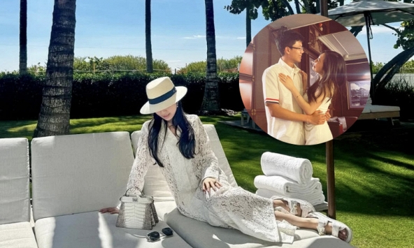 Cuộc sống xa hoa của ái nữ gia tộc nổi tiếng Việt Nam, năm mới nào cũng tạo dấu ấn bên chồng doanh nhân