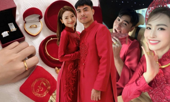 MC Mù Tạt và Đức Huy giàu cỡ nào mà dùng hoa cầm tay đắt nhất thế giới, ê hề vàng dù mới đám hỏi?