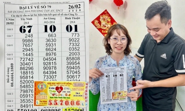 Vợ chồng ở Cần Thơ trúng độc đắc 2 tỷ trong ngày vía Thần tài: Sự thật bất ngờ