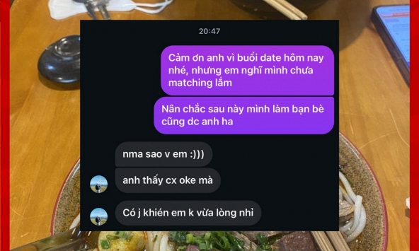 1 bát bún bò và chuyện dở khóc dở cười của chàng trai 'ế không tinh tế' hẹn hò hò cô nàng 'quá già để độc thân'
