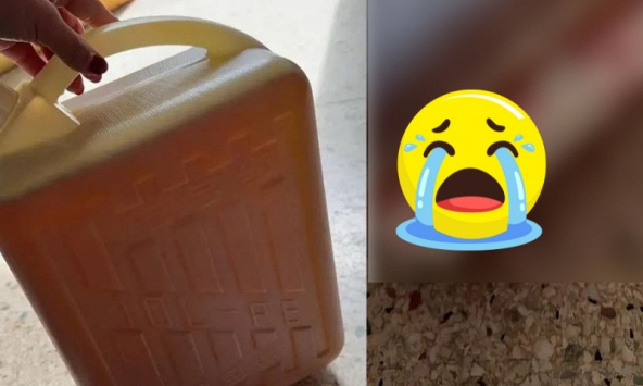 Bí mật giấu bên dưới can dầu ăn mẹ gửi cho con gái khiến hàng nghìn người khóc: Kể cả là dàn dựng thì cũng quá xúc động!