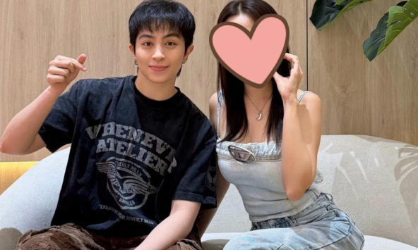 Gil Lê thân thiết bên gái xinh hơn Xoài Non đến 13 tuổi