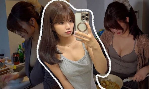 Làm clip nấu ăn, hot girl khiến cả trăm ngàn fan “xem không rời mắt”