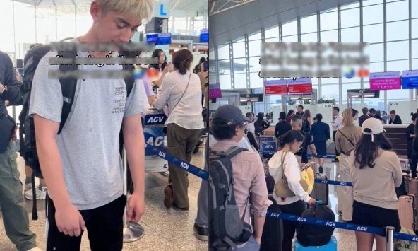 Khách Tây cúi gằm mặt ở sân bay khi rời khỏi Việt Nam, nghe nguyên nhân nhiều người muốn an ủi