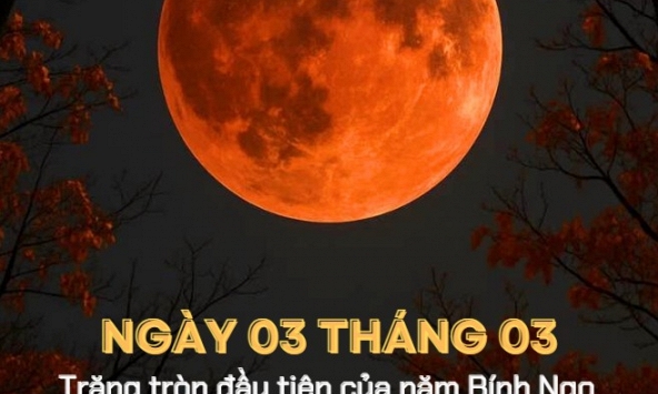 Tối nay Việt Nam đón 'trăng máu'