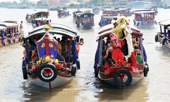 Tưng bừng lễ hội Tống gió, Tống ôn tại Cần Thơ