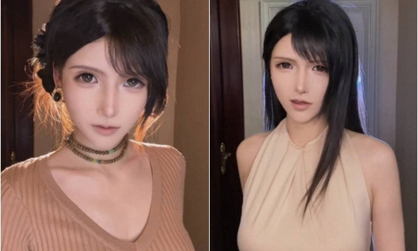 Xuất hiện Tifa 'đời thực' gây sốt game thủ, cosplay đã giống, mặt mộc không trang điểm còn giống hơn