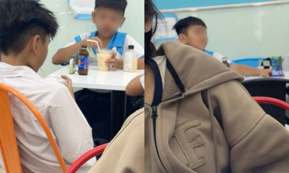 GS25 lên tiếng trước hình ảnh trẻ em dùng đồ có cồn ngay giữa cửa hàng