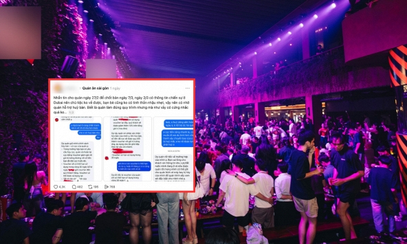 Khách Việt ở Trung Đông xin hủy cọc, quán nhậu TP.HCM lên tiếng 'Giám đốc cũng đang kẹt ở Dubai'