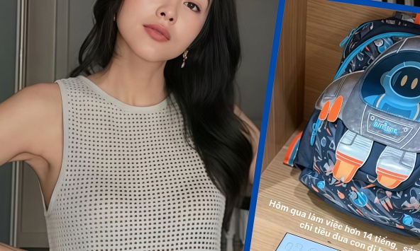 'Soi'  balo đi học Tăng Thanh Hà sắm cho con trai cưng: Trông rất xịn sò nhưng giá tiền mới bất ngờ!