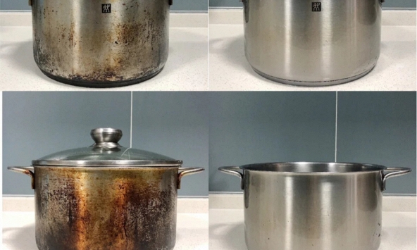 Thánh thần ơi, chiếc nồi 20 năm tuổi của mẹ tôi đến giờ vẫn sáng bóng nhờ bí quyết này 