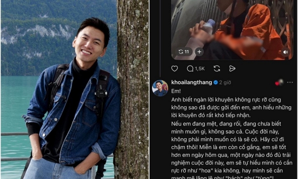 Khoai Lang Thang nói gì về 'một đời không rực rỡ' của anh shipper mà bùng nổ mạng xã hội?