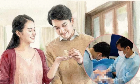 Món quà 8/3 đặc biệt của một người đàn ông thương vợ: Chồng chỉ rạch 5mm mà vợ an tâm về sức khỏe cả đời
