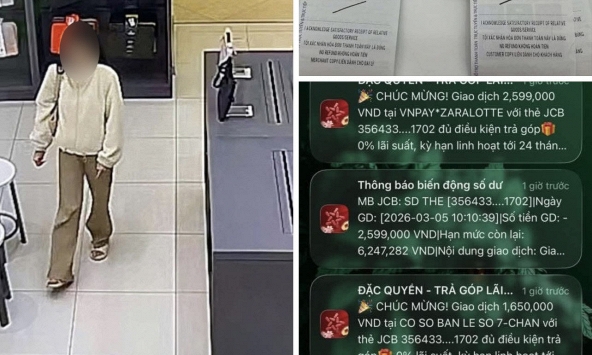 Xôn xao nghi vấn nữ Tiktoker nhặt được thẻ tín dụng, tiêu luôn 95 triệu đồng: Công an phường vào cuộc