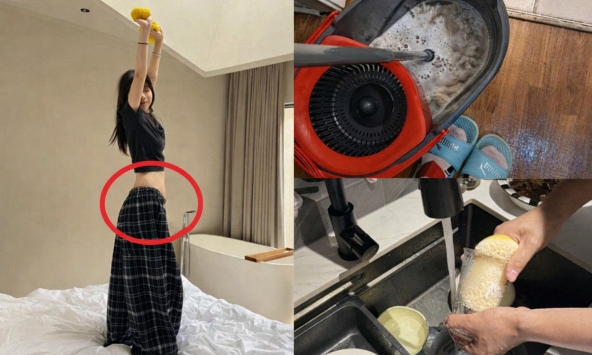 Cô gái giảm 7,5cm vòng eo sau 3 ngày nhờ làm 5 việc nhà 'đốt mỡ' nhanh nhất, bác sĩ Nhật còn khuyên