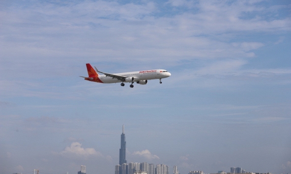 Hãng hàng không của Sun Group tiếp tục dẫn đầu về tỷ lệ đúng giờ 