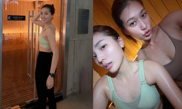 Kỳ Duyên rủ Thiên Ân làm đẹp, tiện 'flex' luôn body nét căng