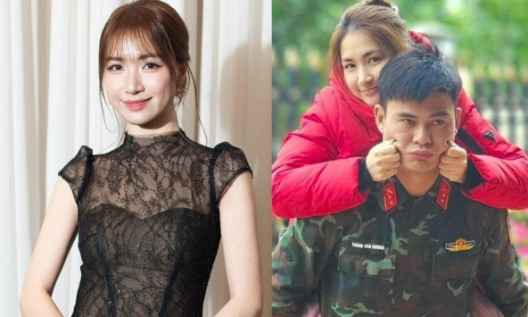 Hòa Minzy thông báo ngưng đăng tải hình ảnh về chồng Đại úy 