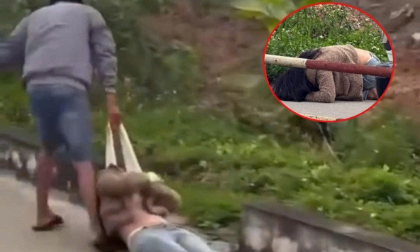 Vụ cô gái bị kéo lê giữa đường ở Hải Phòng: Đã rõ nguồn cơn và danh tính đôi nam nữ