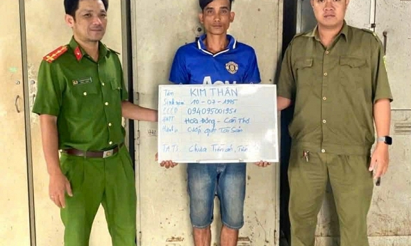 Bắt Kim Thân - nghi phạm giật dây chuyền của thiếu nữ 17 tuổi ở TPHCM