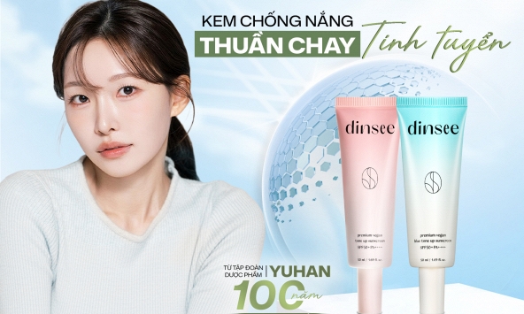 'Sản phẩm' kem chống nắng thuần chay Dinsee phá kỷ lục 10 lần Top 1 Olive Young
