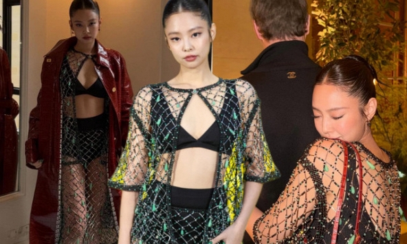 Jennie ở show Chanel: Hở bạo đến từng milimet, tự tung ảnh ôm ấp trai lạ khiến cõi mạng dậy sóng