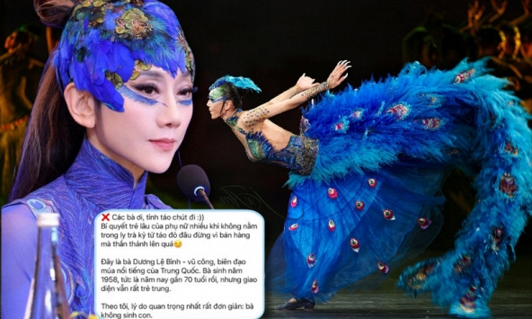 Cư dân mạng rần rần xin đừng bắt táo đỏ, kỷ tử 'gánh nghiệp' cho nhan sắc nghệ sĩ múa Dương Lệ Bình trẻ mãi không già ở tuổi U70