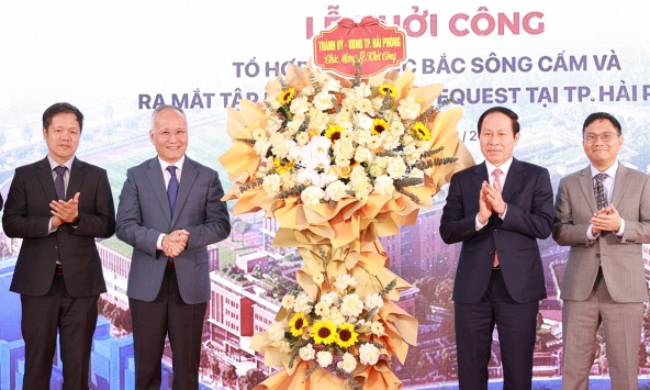 Khởi công và ra mắt Tổ hợp Giáo dục tại Hải Phòng, quy mô đào tạo 20.000 học sinh, sinh viên