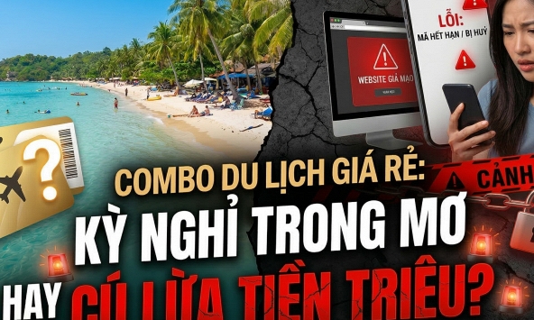 Mất tiền triệu ngay trước giờ bay: Ai đi du lịch cũng phải coi chừng trò lừa đảo tinh vi này