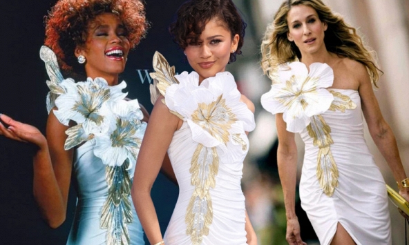 Nữ hoàng thảm đỏ mặc lại váy có lịch sử gần 4 thập kỷ: Màn đụng hàng nhiều tính toán với 1 cố danh ca và ngôi sao Sex and the City