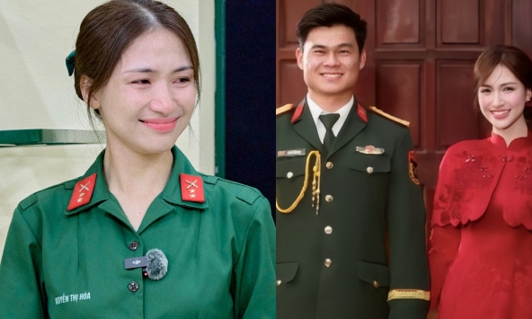 Hòa Minzy gặp chuyện dở khóc dở cười sau khi công khai chồng Đại úy