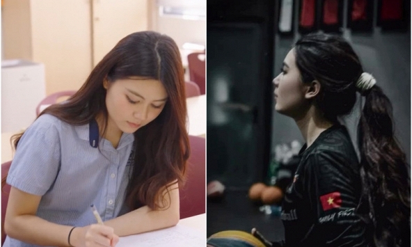 “Nữ thần bóng rổ” Việt Nam bắn tiếng Anh nghe đã tai, học trường quốc tế từ 3 tuổi có khác!