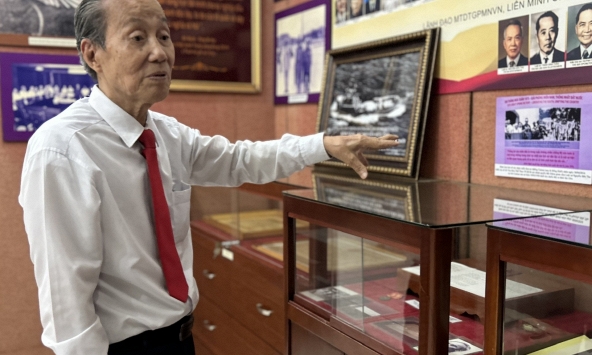  Ông Nguyễn Hữu Châu, con trai cố Luật sư, Quyền Chủ tịch nước Nguyễn Hữu Thọ: 'Đạo đức là tiên quyết để vươn tới kỷ nguyên mới'