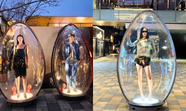 Tranh cãi: Diesel nhốt người mẫu Trung Quốc trong lồng kính giữa trời lạnh, nhiều người phán 'vô nhân đạo' cho đến khi biết mức lương 1 ngày