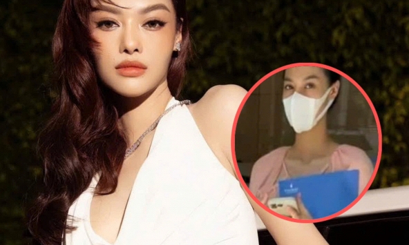 Bức ảnh bị chụp lén khiến Á hậu Lona Kiều Loan lộ bí mật liên quan đến bác sĩ thẩm mỹ